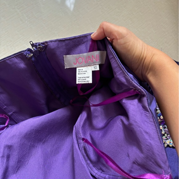 Jovani Mother of the bride dress strapless jeweled - Picture 4 of 7